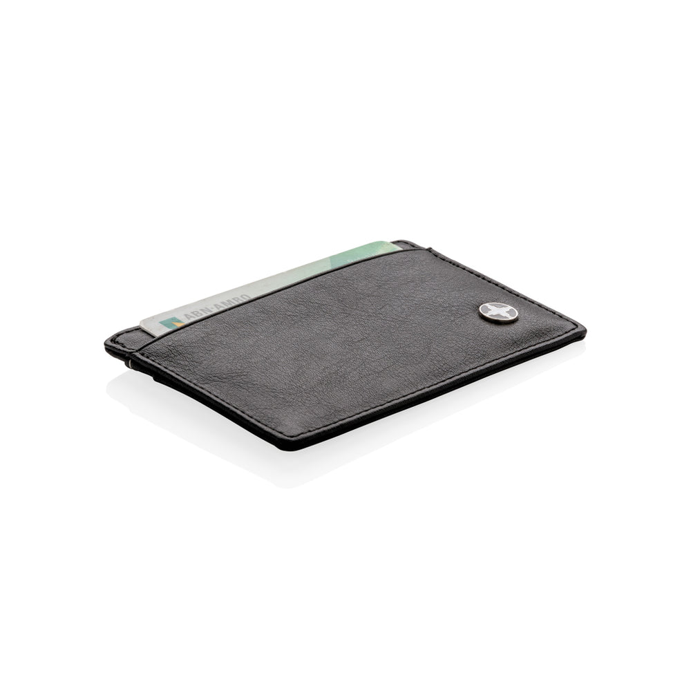 Branded RFID anti-skimming card holder