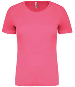 Proact Ladies Performance T-Shirt Fluorescent Pink