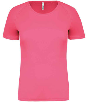 Proact Ladies Performance T-Shirt Fluorescent Pink