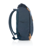 Branded Impact AWARE™ 16 oz. recycled canvas 15" laptop backpack