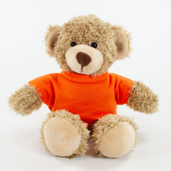 Coloured T-Shirt Bear III 20cm Barney Bear, Biscuit