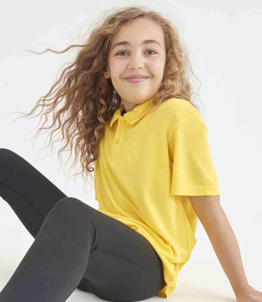 AWDis Kids Cool Polo Shirt Sun Yellow