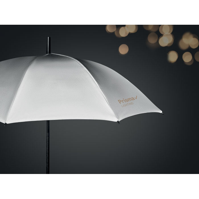 Branded 23 inch reflective umbrella