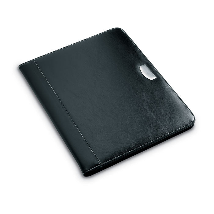 Branded PU portfolio w/ 20 pages bloc