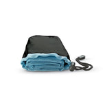 Sport towel in nylon pouch