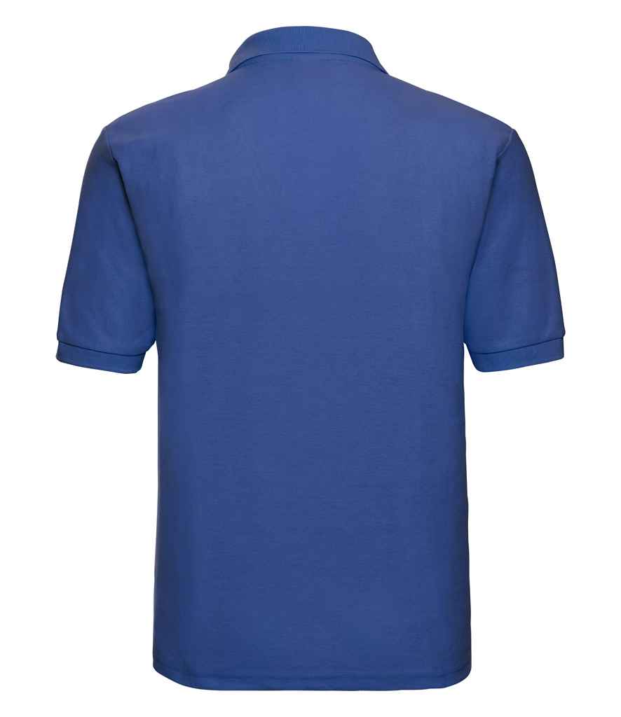 Russell Poly/Cotton Piqué Polo Shirt Bright Royal