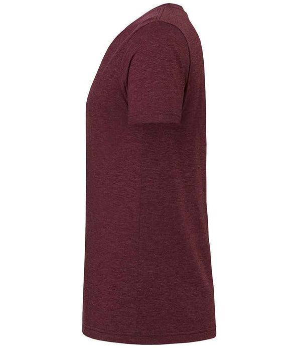 Canvas Unisex Tri-Blend T-Shirt Maroon Tri-Blend
