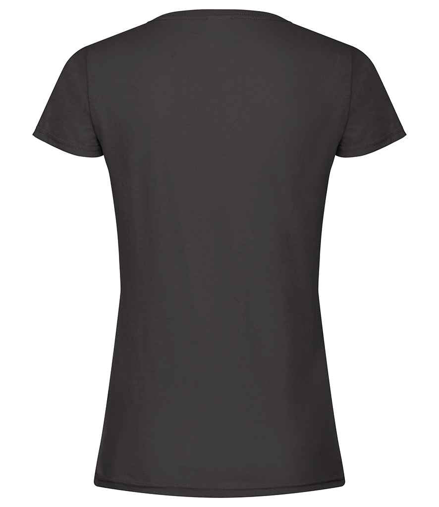Fruit of the Loom Lady Fit Original T-Shirt Black