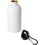 Oregon 400 ml RCS certified single wall stainless steel water bottle with carabiner