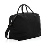 Branded Kezar AWARE™ 500 gsm recycled canvas deluxe weekend bag
