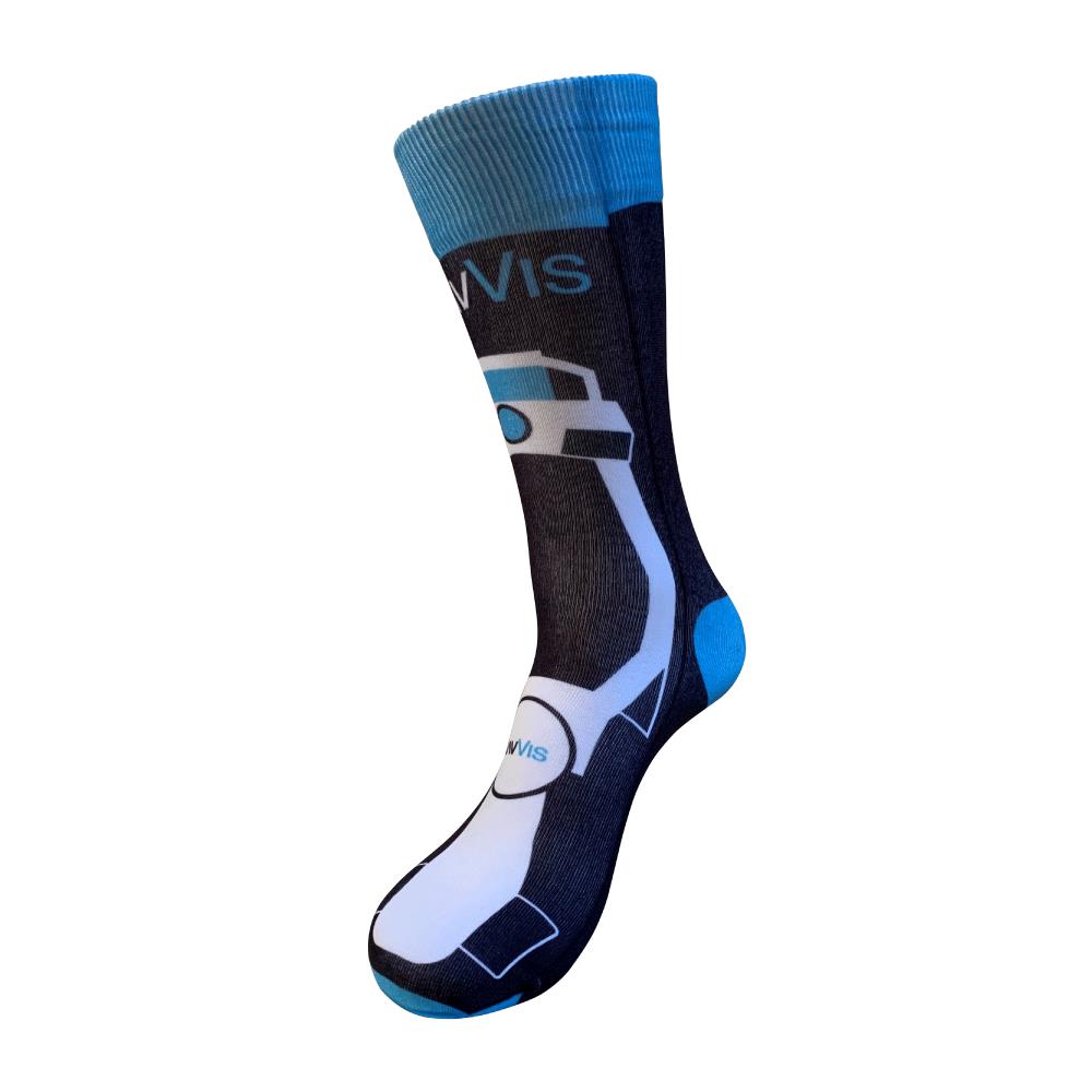 Branded Full Colour Long Socks (Adult Size)