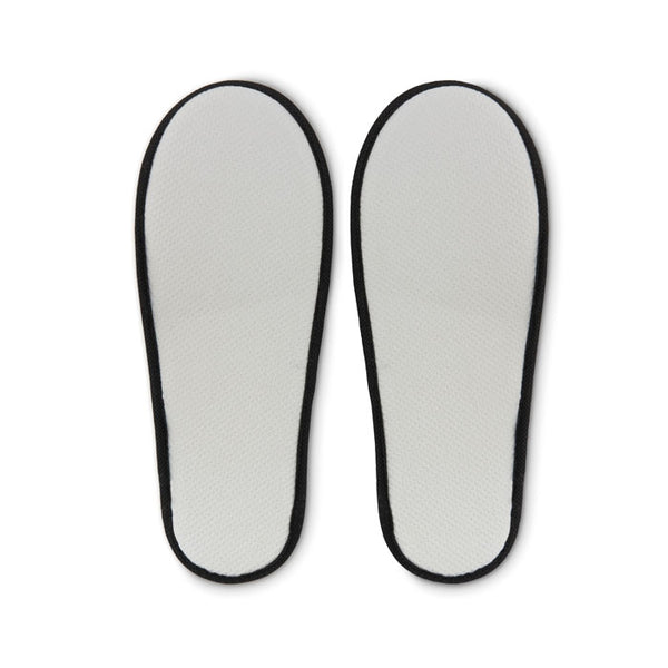 Branded Pair of slippers in pouch