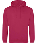 AWDis College Hoodie Lipstick Pink
