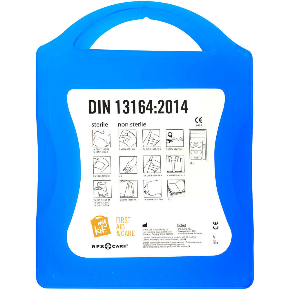 Branded MyKit DIN first aid kit