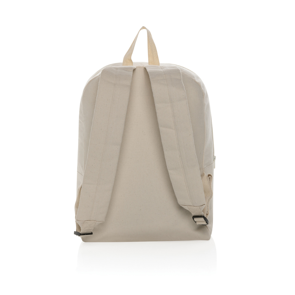 Branded Impact Aware™ 285 gsm rcanvas backpack undyed