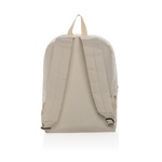 Branded Impact Aware™ 285 gsm rcanvas backpack undyed
