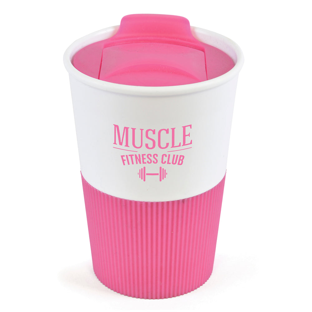 Branded Rubber Base Take Out Cup