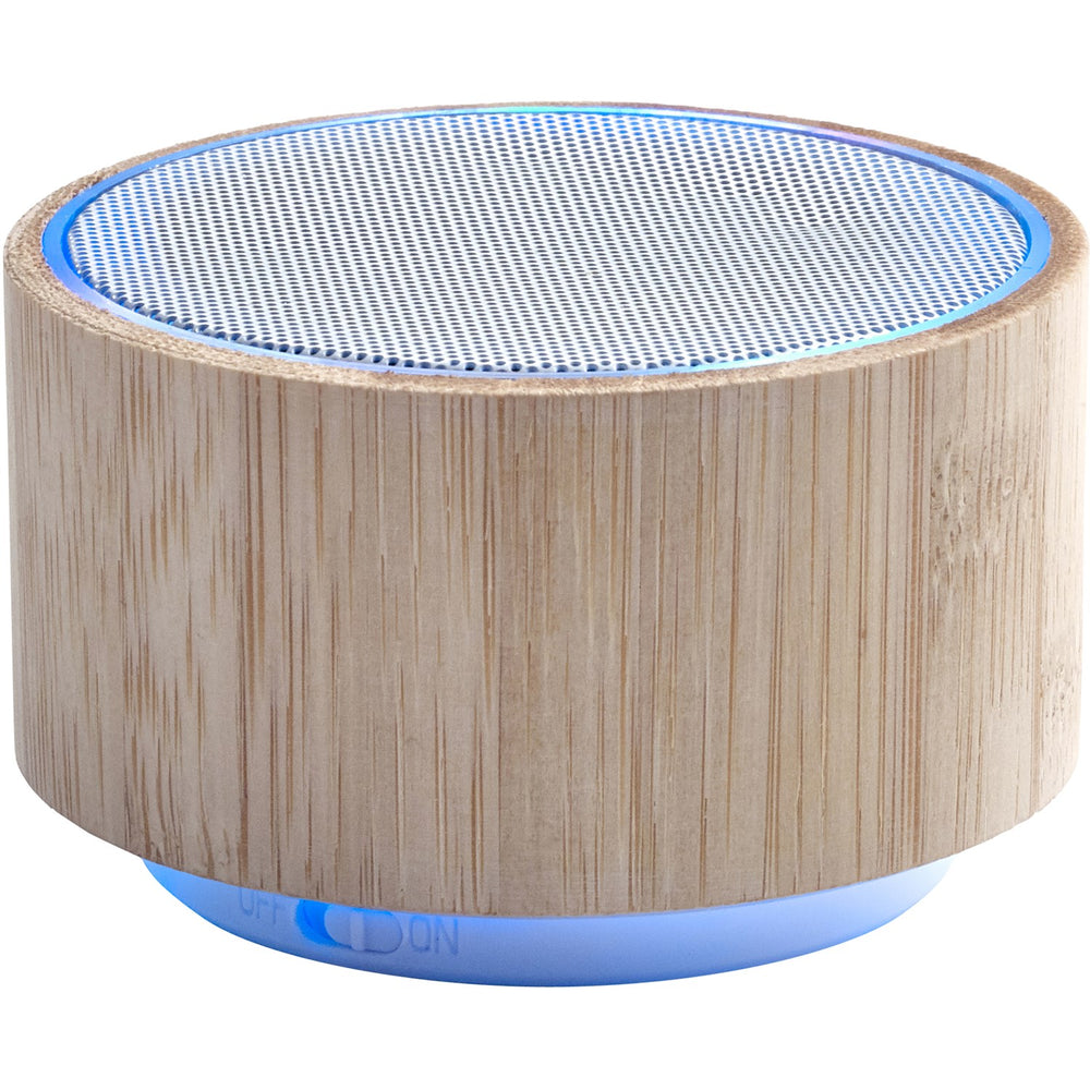 Branded Glisson Bamboo wireless speaker