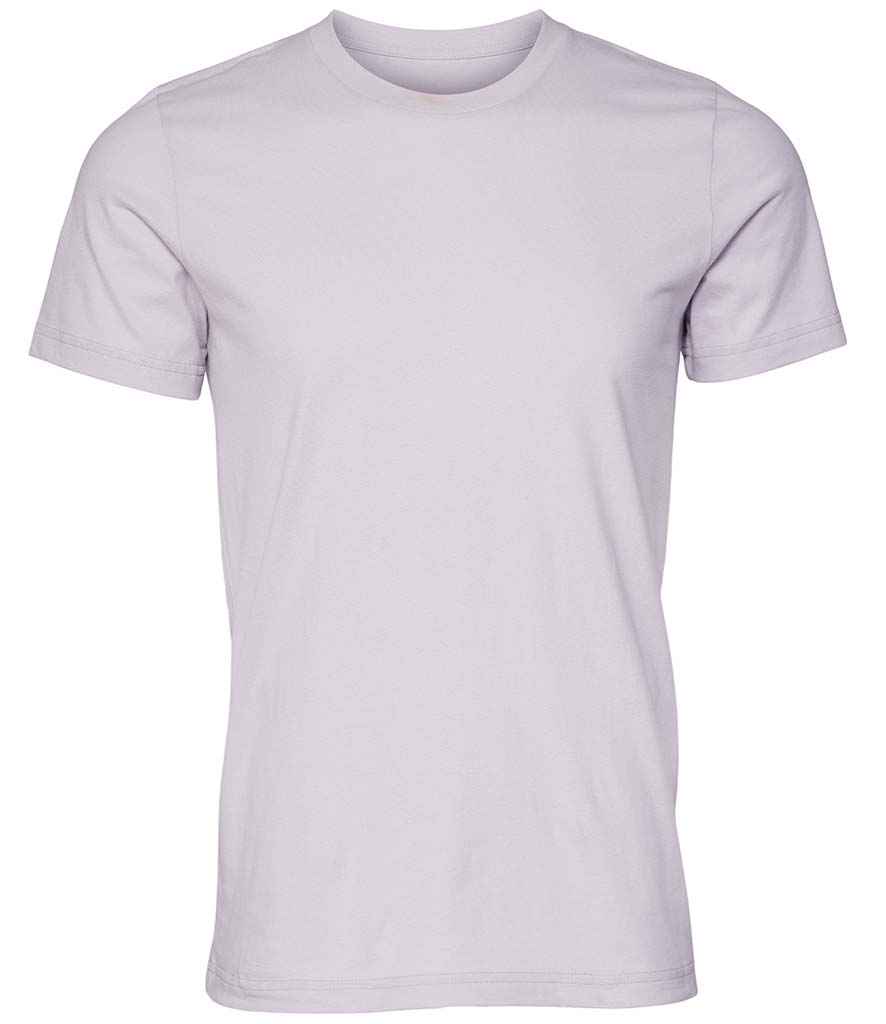 Canvas Unisex Crew Neck T-Shirt Lavender Dust