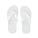 MAUPITI L / XL. Comfortable slippers with PE sole and PVC strap