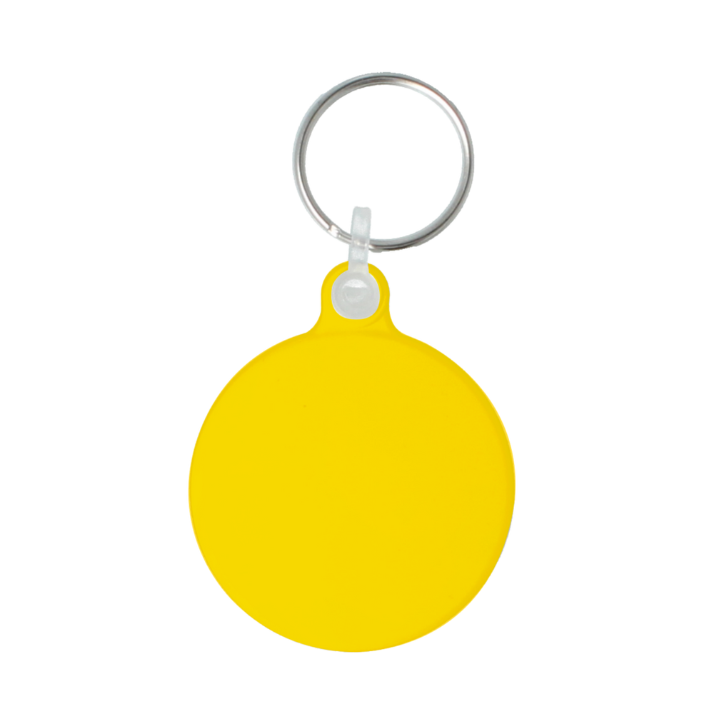 45mm Circle Keyring