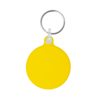45mm Circle Keyring