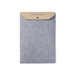 Branded VINGA Albon GRS recycled felt 17" laptop sleeve