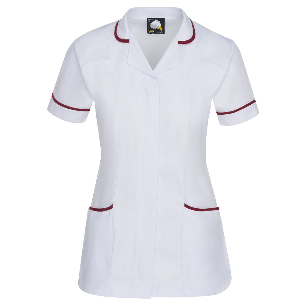 Orn Florence Classic Tunic White/Maroon