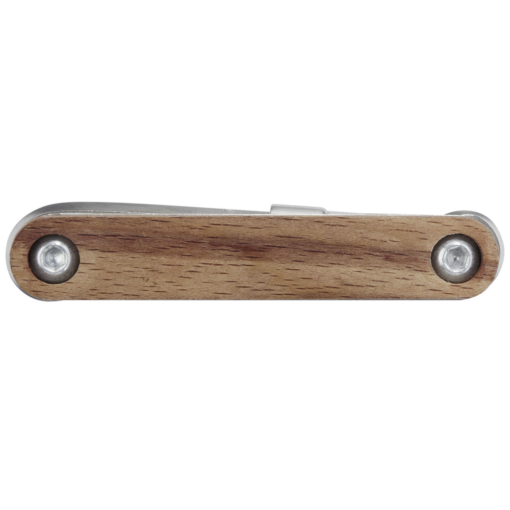 Branded Fixie 8-function wooden bicycle multi-tool