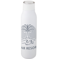 Marka 600 ml copper vacuum insulated bottle with metal loop