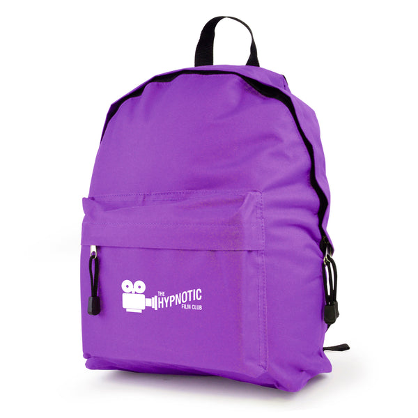Branded Royton Basic Backpack with curved handles and tassels