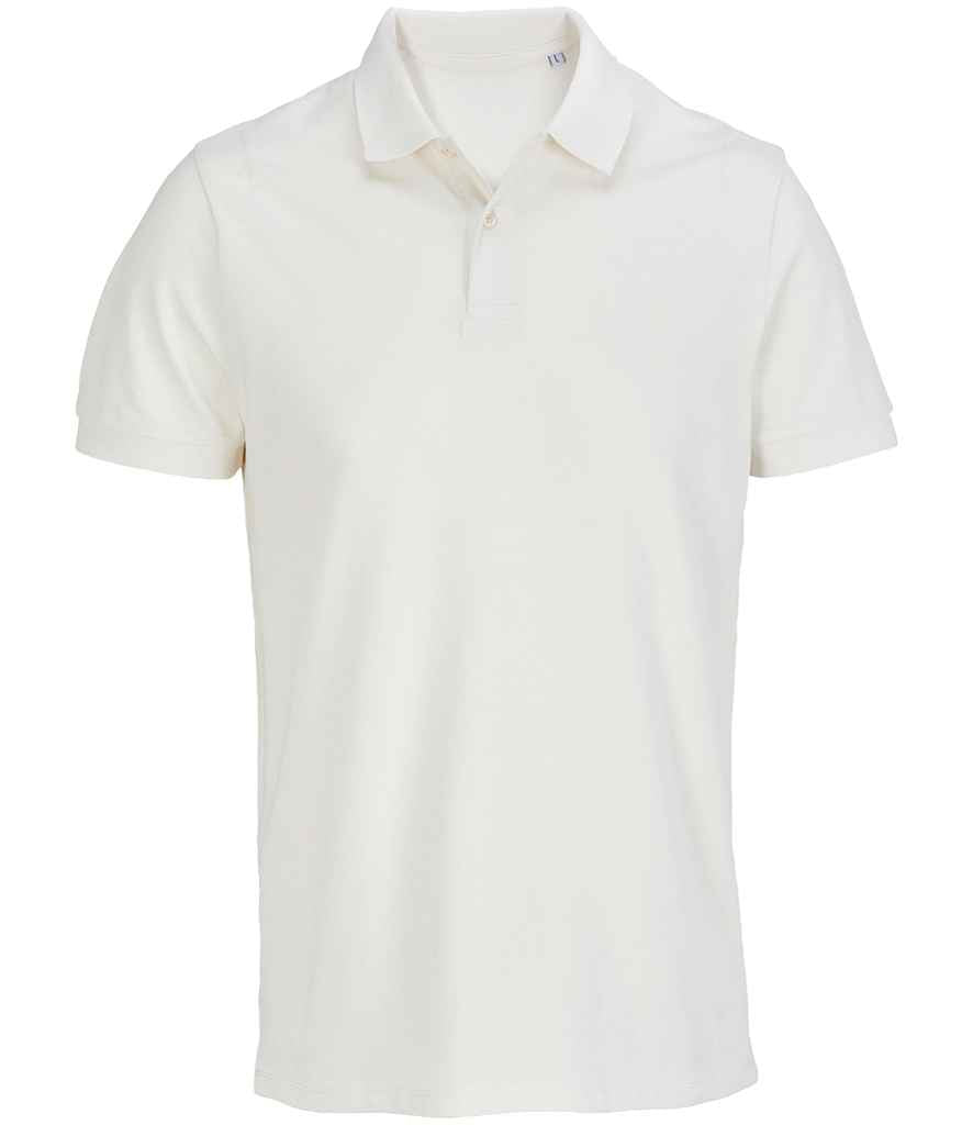 SOL'S Unisex Pacific Twin Piqué Polo Shirt Off White