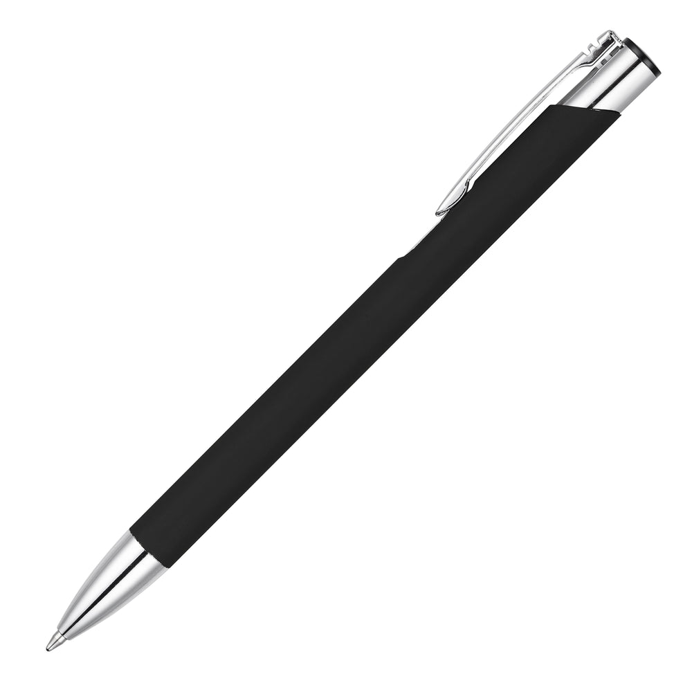 MOLE-MATE ball pen with chrome trim Black