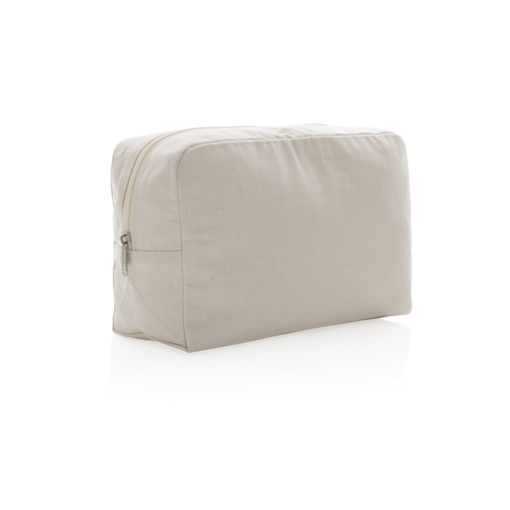 Branded Impact Aware™ 285 gsm rcanvas toiletry bag undyed