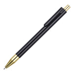 Branded CAYMAN GOLD ball pen with GOLD trim