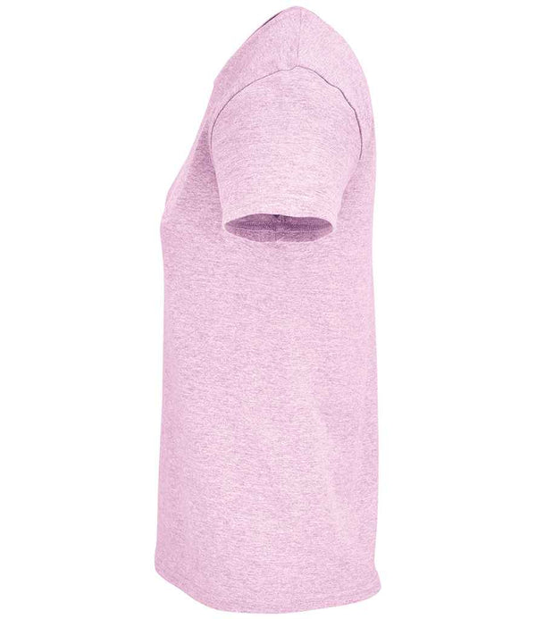 SOL'S Ladies Crusader Organic T-Shirt Heather Pink