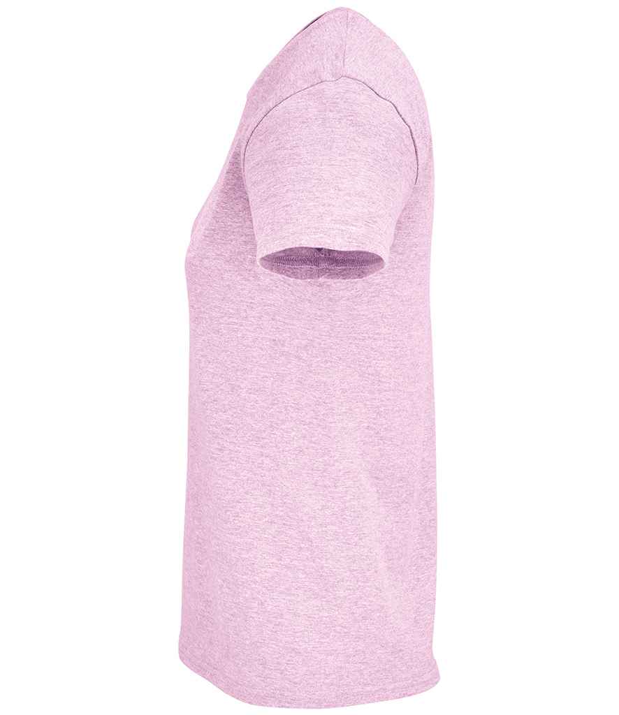 SOL'S Ladies Crusader Organic T-Shirt Heather Pink