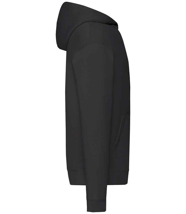 Fruit of the Loom Classic Zip Hooded Sweatshirt Black