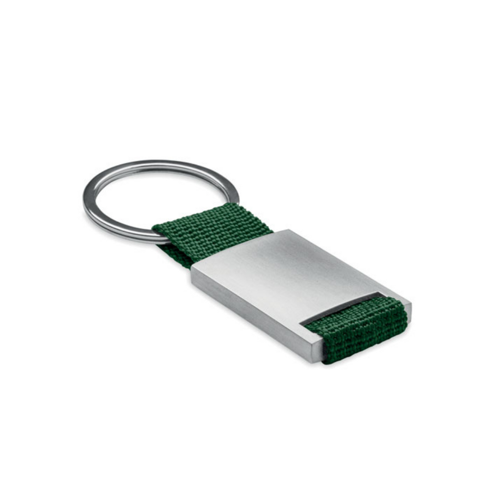 Express Metal & Webbing Keyring