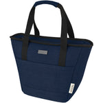 Branded Joey 9-can GRS recycled canvas lunch cooler bag 6L