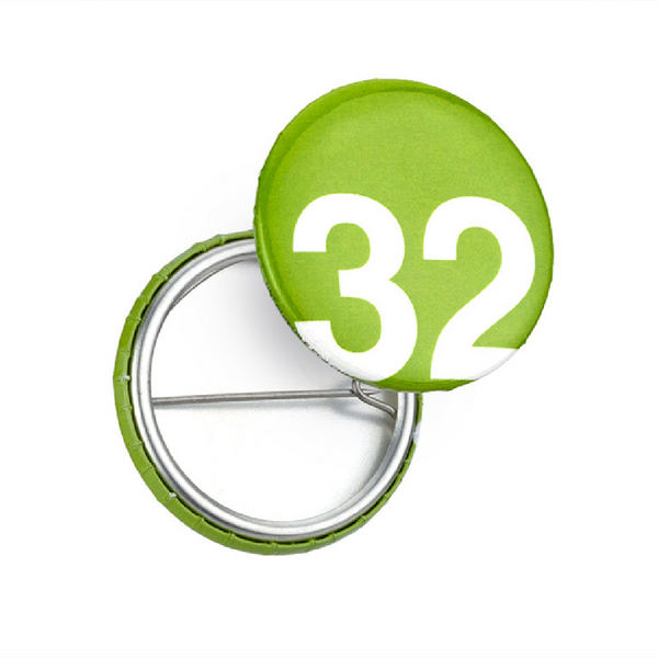 Express Round Full Colour Print Button Badge - 32mm