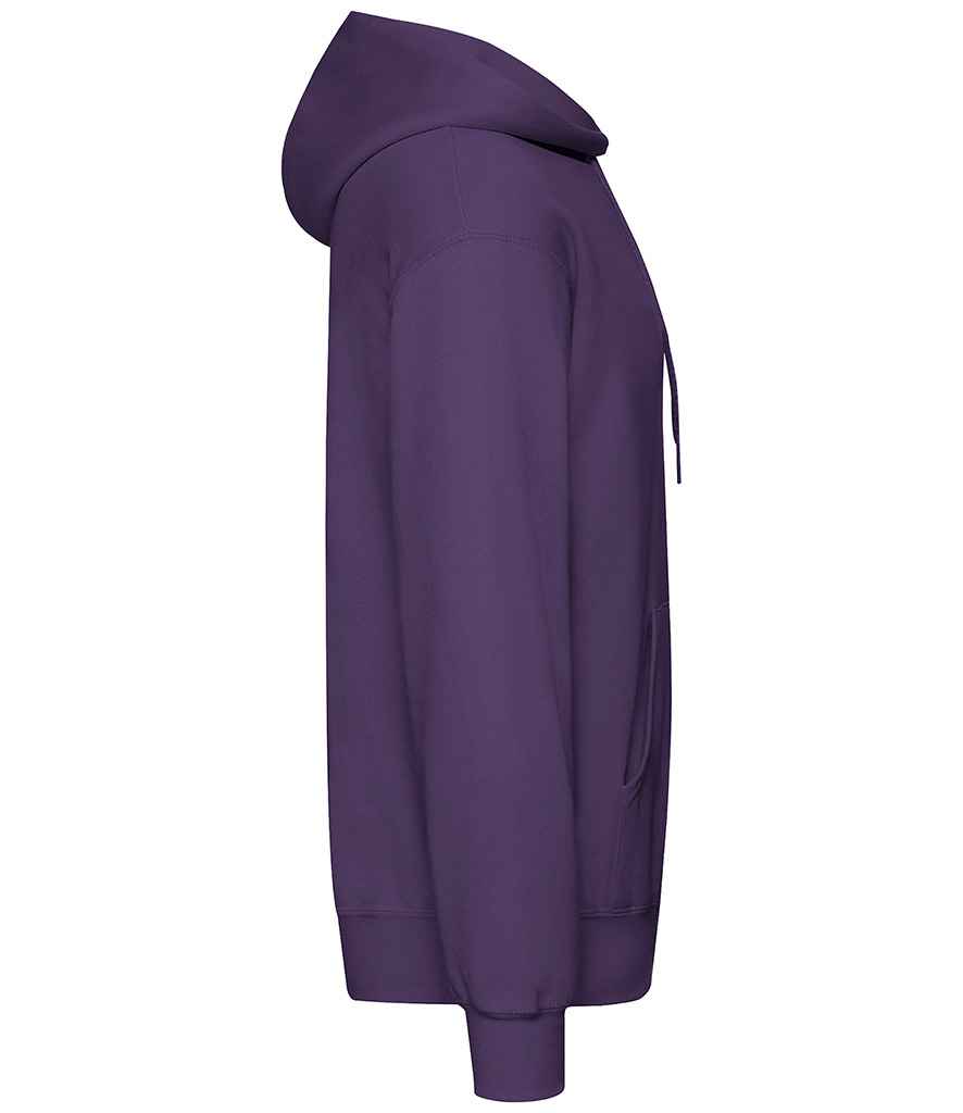Fruit of the Loom Classic Hooded Sweatshirt Purple