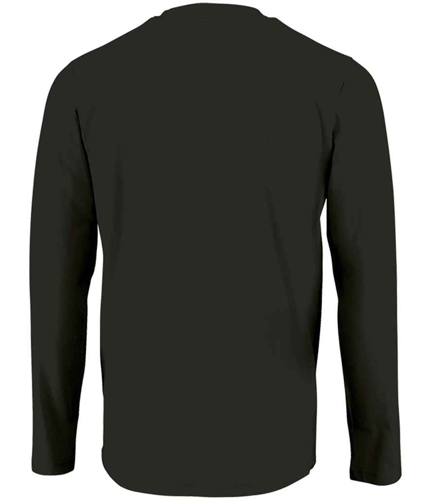 SOL'S Imperial Long Sleeve T-Shirt Deep Black