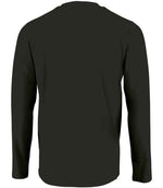 SOL'S Imperial Long Sleeve T-Shirt Deep Black
