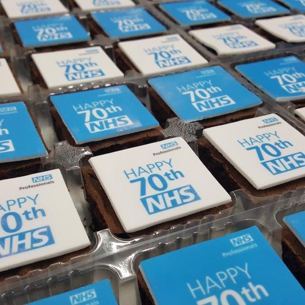 Brownie (5cm Square, Iced)