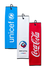 Dormi Tri Fold Microfibre Printed Golf Towel