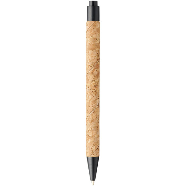Branded Midar cork and wheat straw ballpoint pen