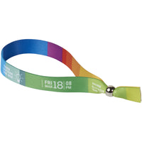Evi sublimation festival bracelet metal