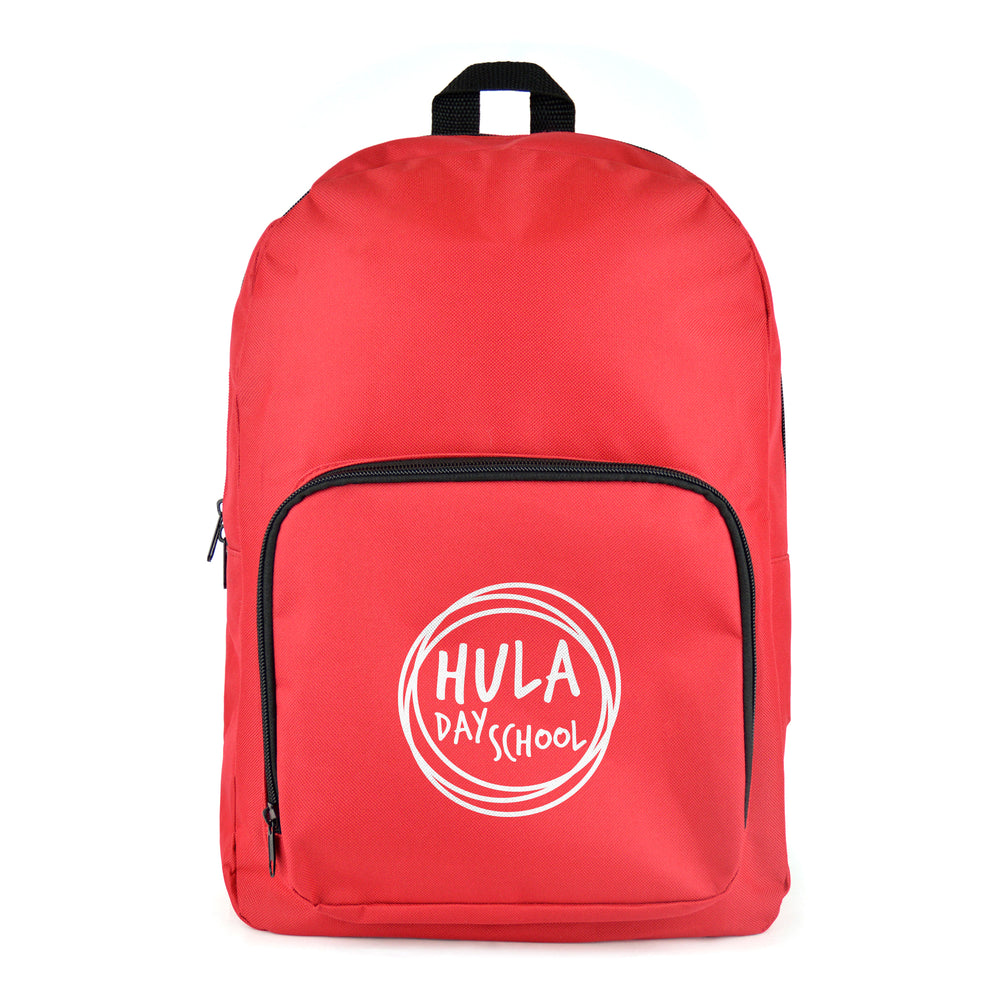 Branded Howard large backpack with bold trim decoration