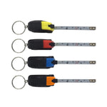 Branded Mini Tape Measure Keyring - 1m